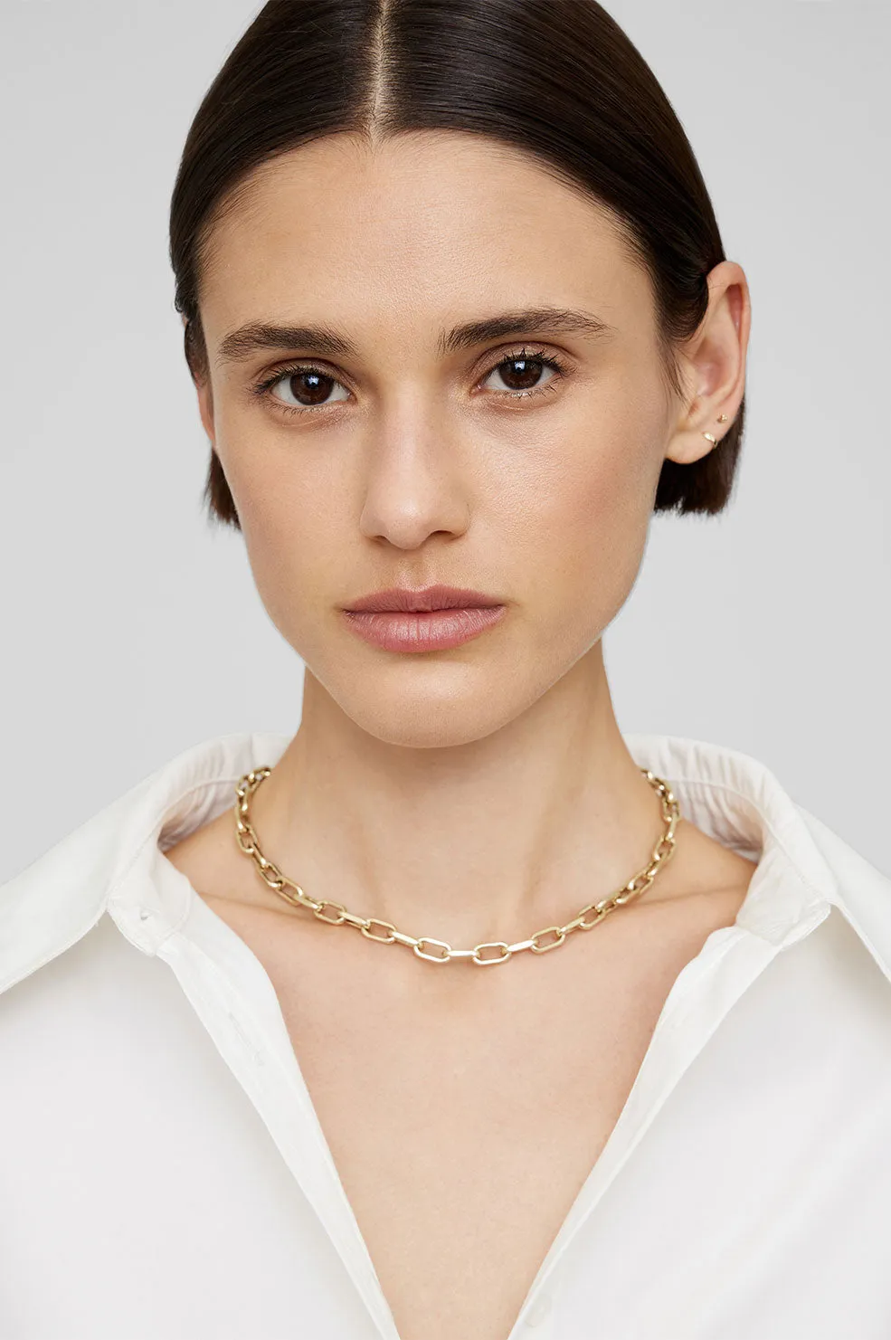 Link Necklace - 14k Gold -ANINE BING