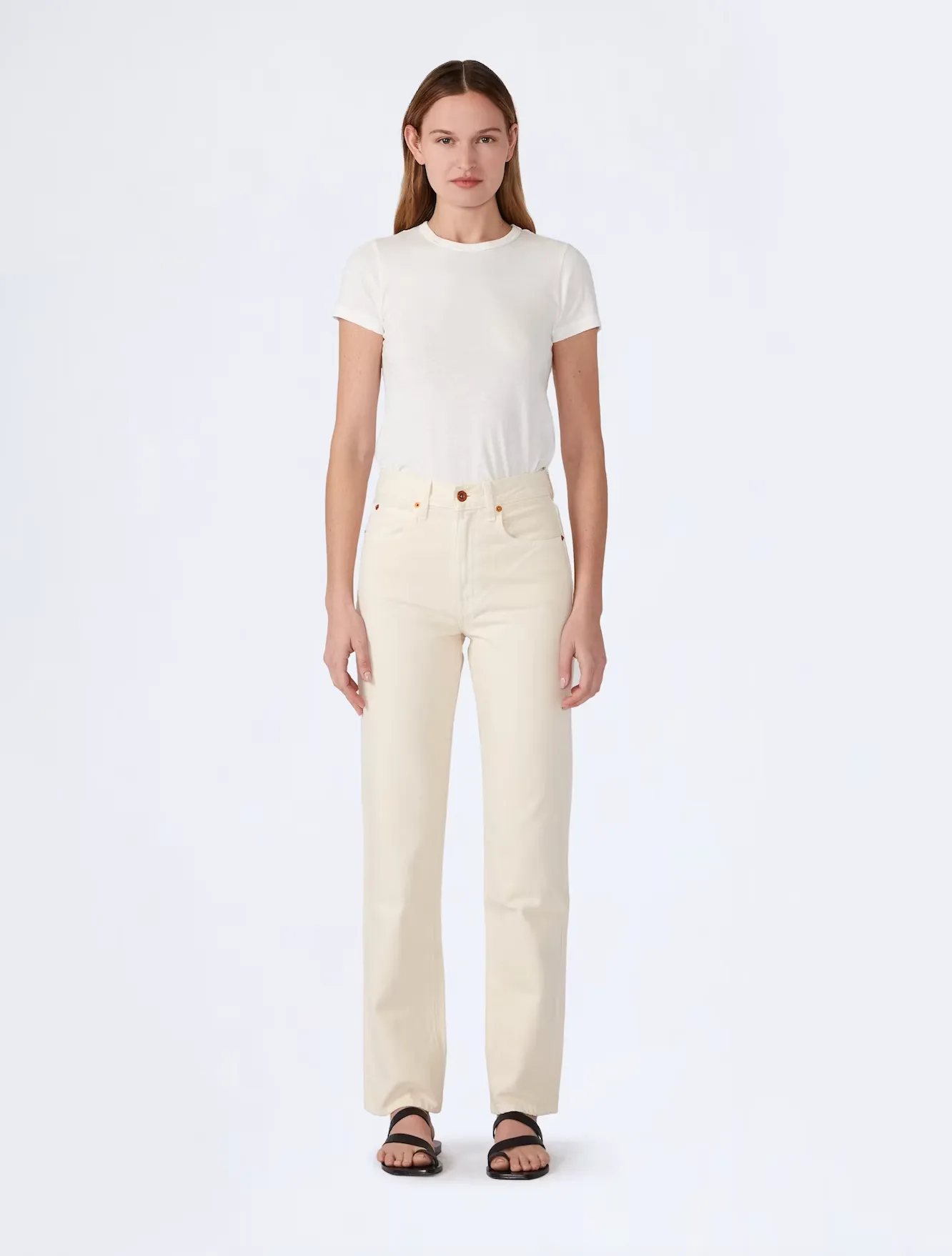 2025 FASHION TRENDS FOR WOMEN LONDON JEAN - ECRU - SLVRLAKE
