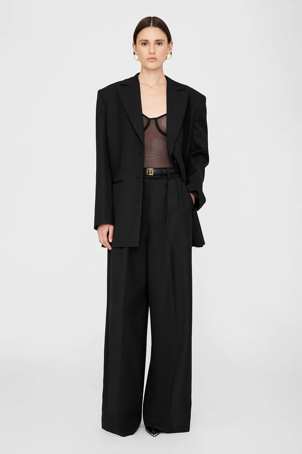 Lou Trouser - Black -ANINE BING