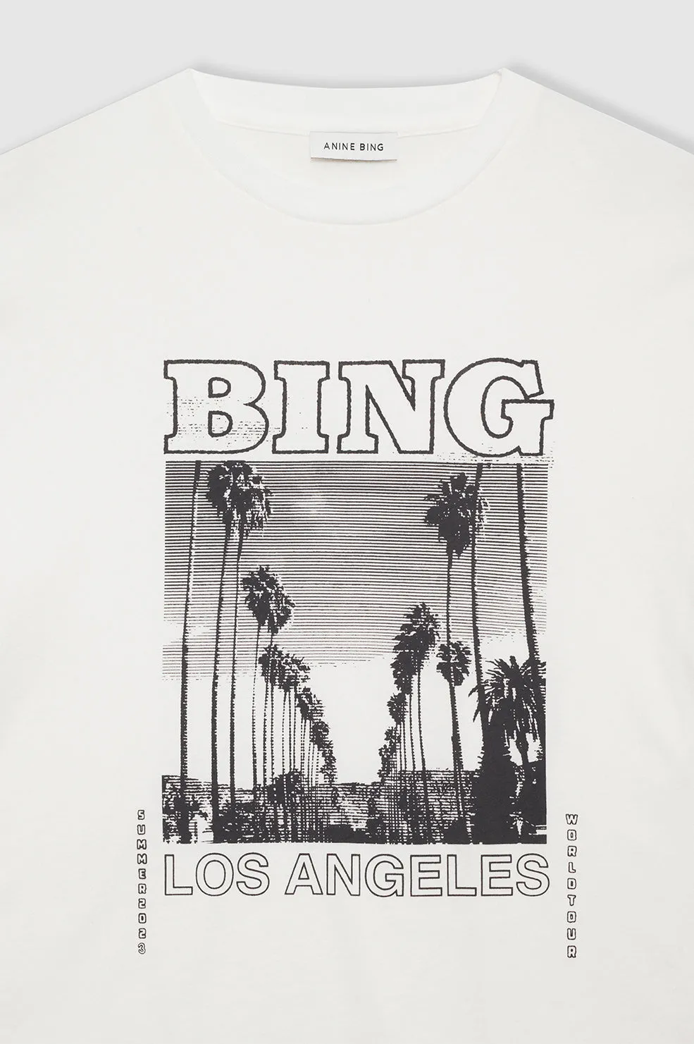 Louis Tee Bing Tour - Ivory -ANINE BING