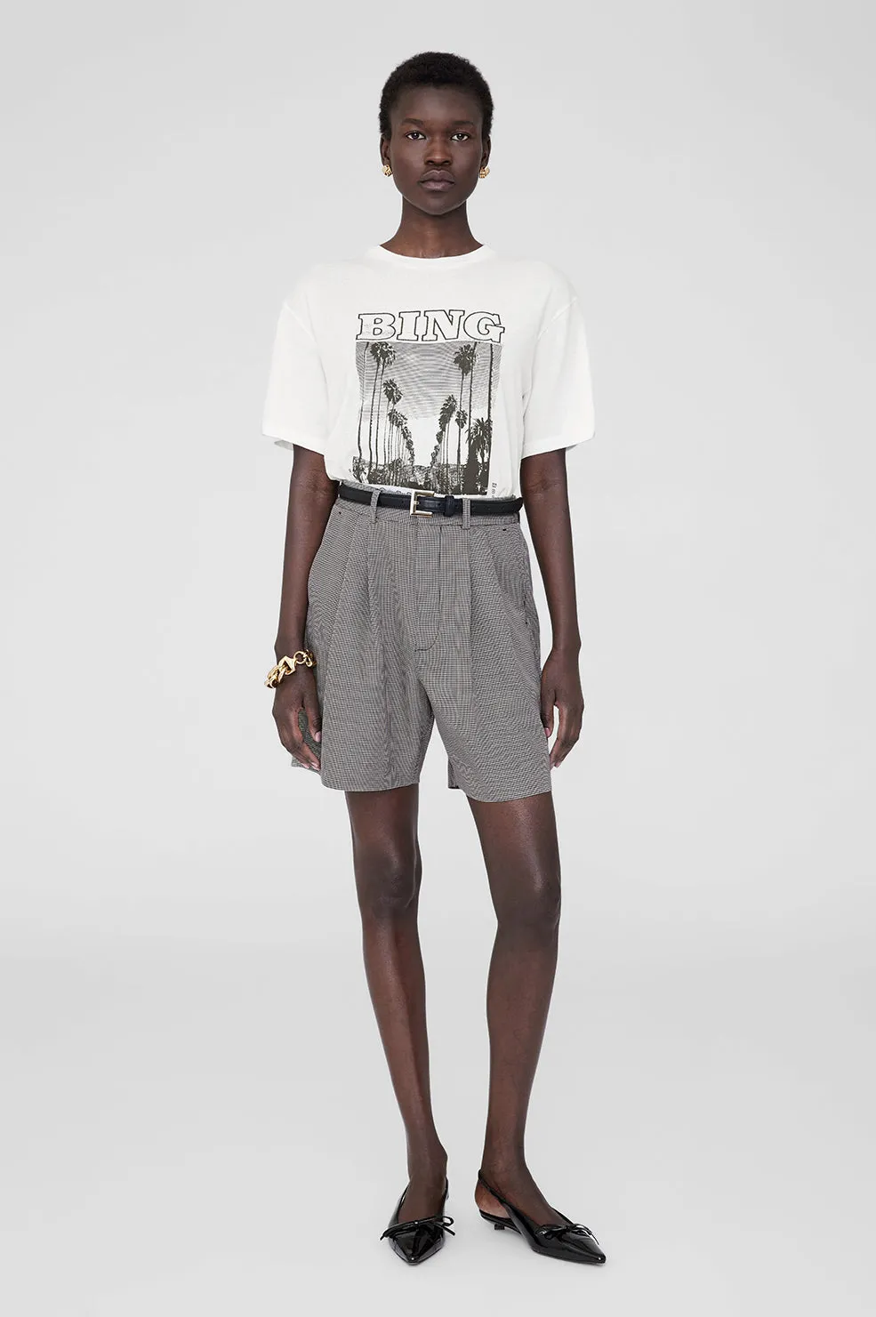 Louis Tee Bing Tour - Ivory -ANINE BING