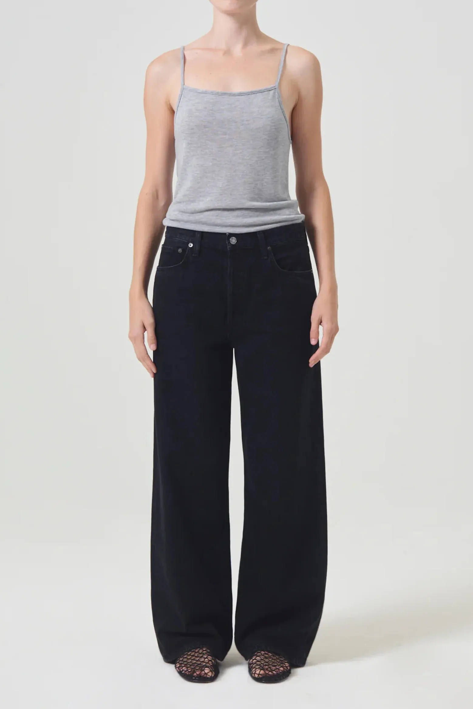2025 FASHION TRENDS FOR WOMEN LOW SLUNG BAGGY - CRUSHED - AGOLDE