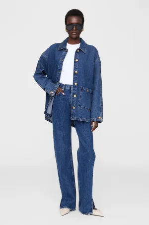 Luca Jacket - Clean Indigo Denim -ANINE BING