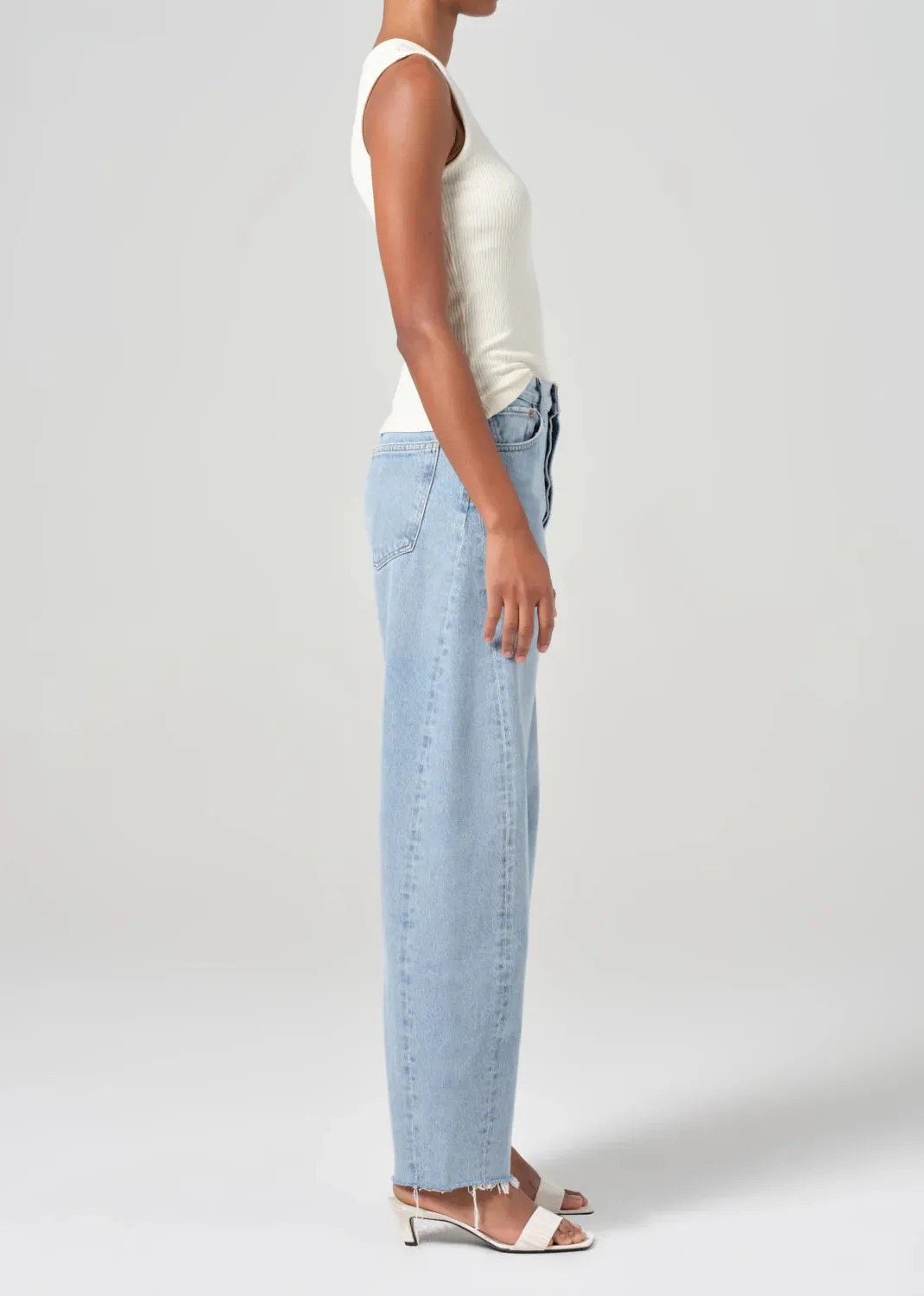 LUNA HIGH RISE PIECED JEAN - VOID - AGOLDE