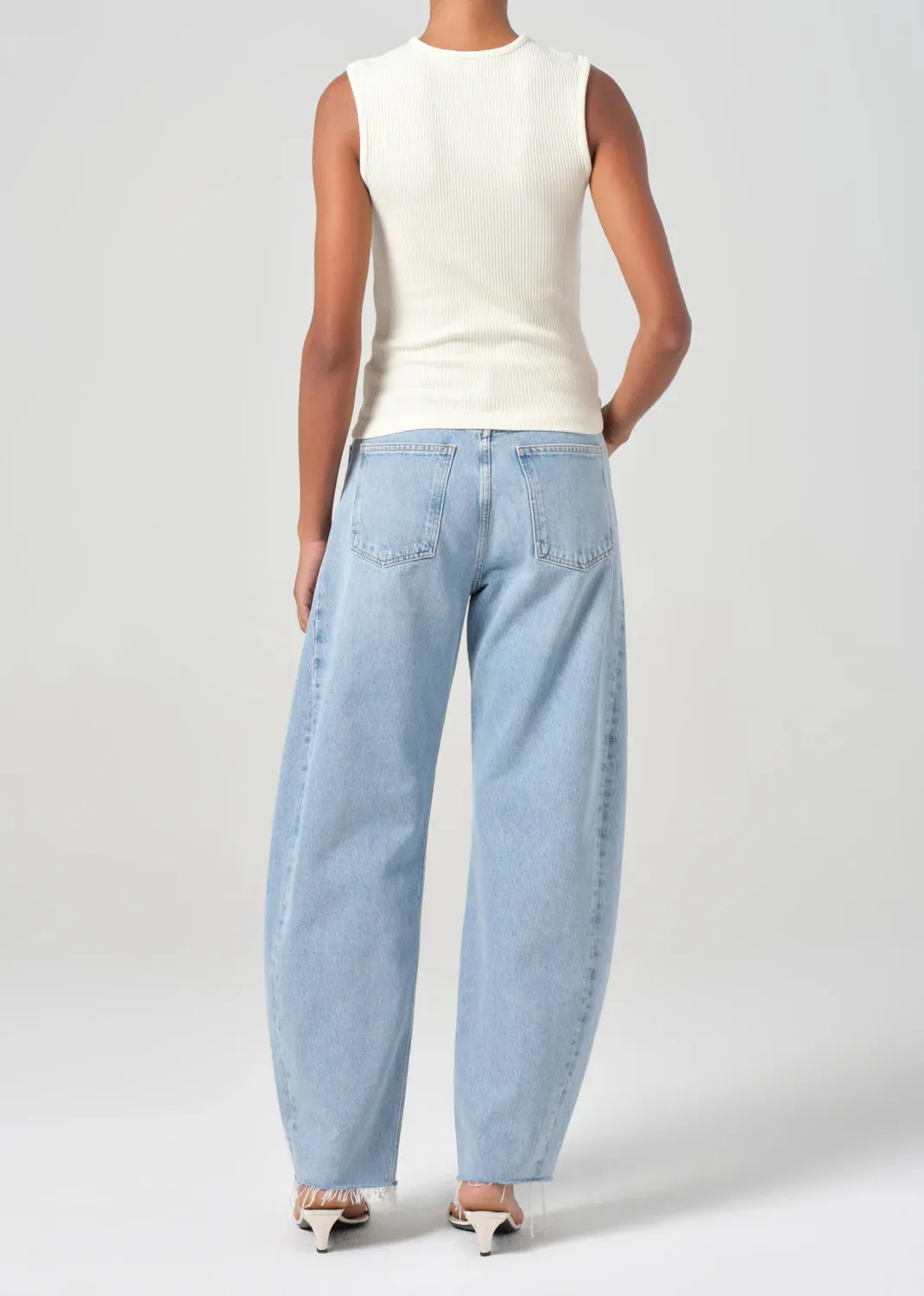 LUNA HIGH RISE PIECED JEAN - VOID - AGOLDE