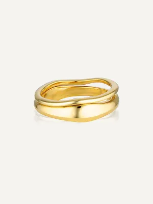 MARINA RING SET - GOLD - AVANT STUDIO