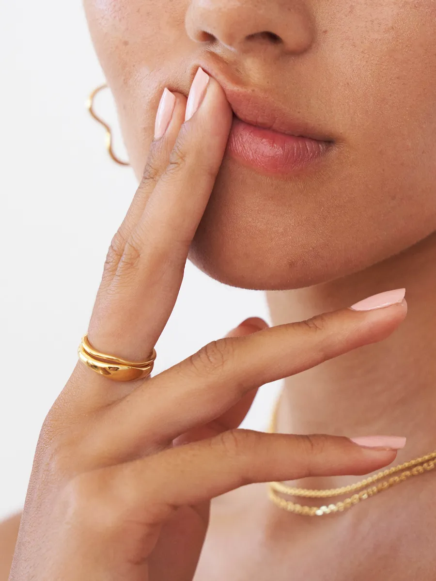 MARINA RING SET - GOLD - AVANT STUDIO