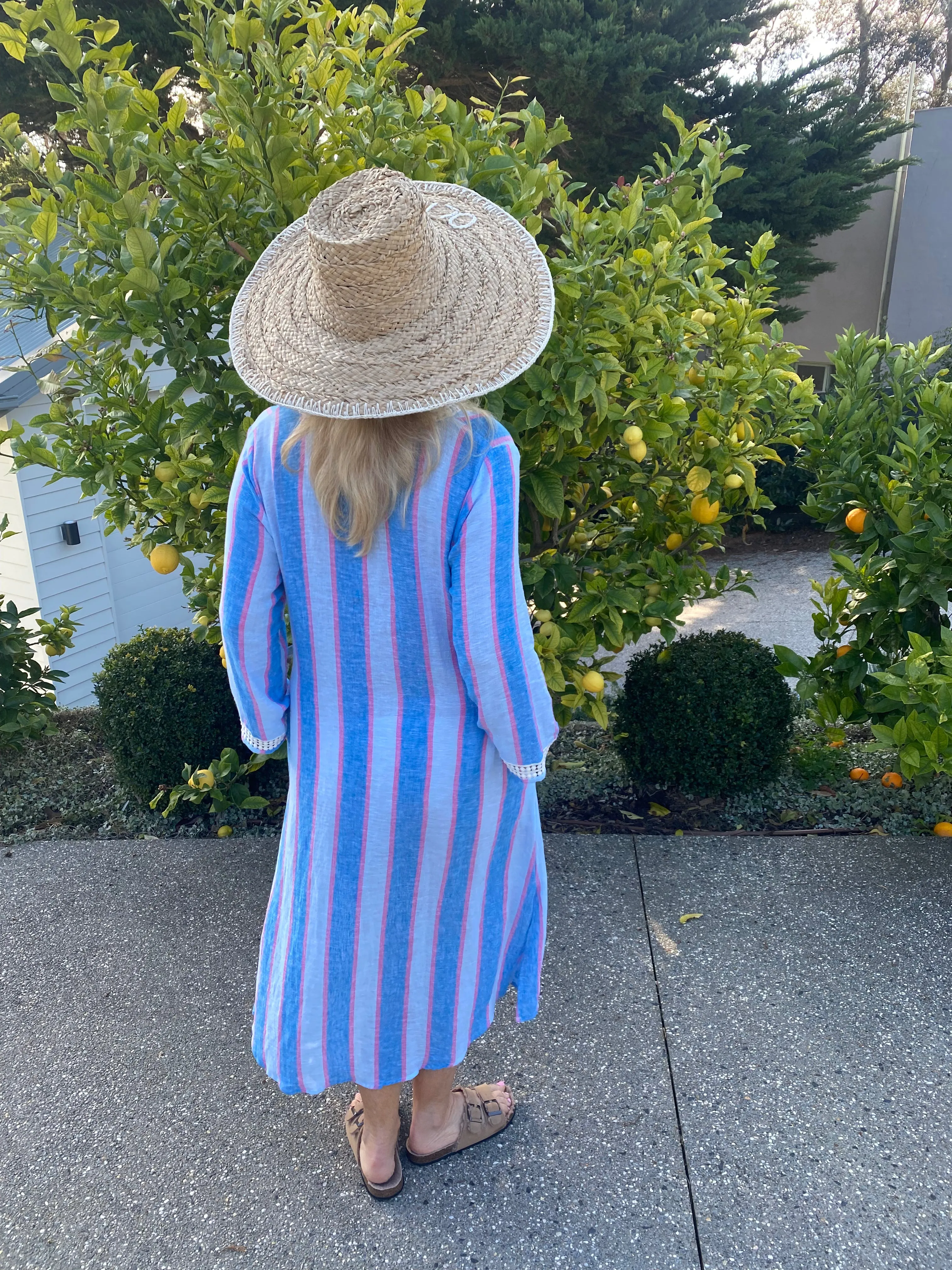 MARNIE IBIZA MAXI - BLUE STRIPE - OLIFONT