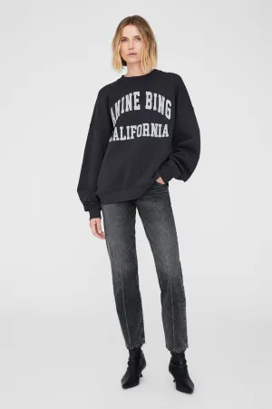 Miles Sweatshirt Anine Bing - Vintage Black -ANINE BING