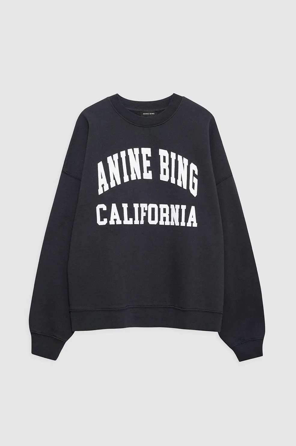 Miles Sweatshirt Anine Bing - Vintage Black -ANINE BING
