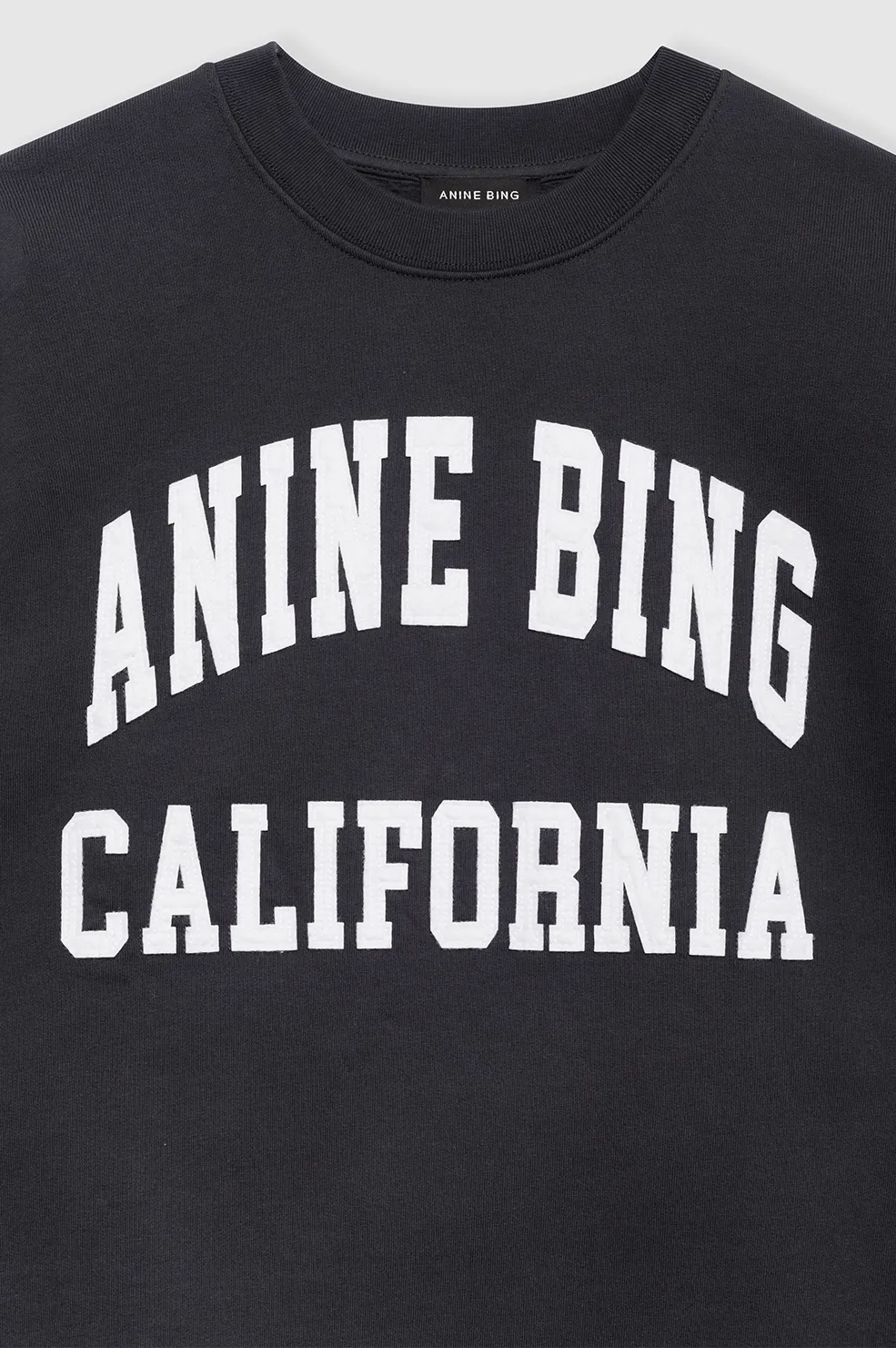 Miles Sweatshirt Anine Bing - Vintage Black -ANINE BING