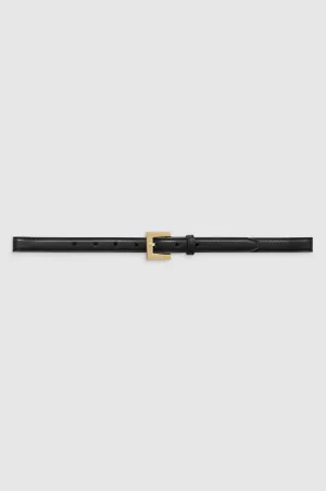 Nicola Belt - Black With Gold -ANINE BING