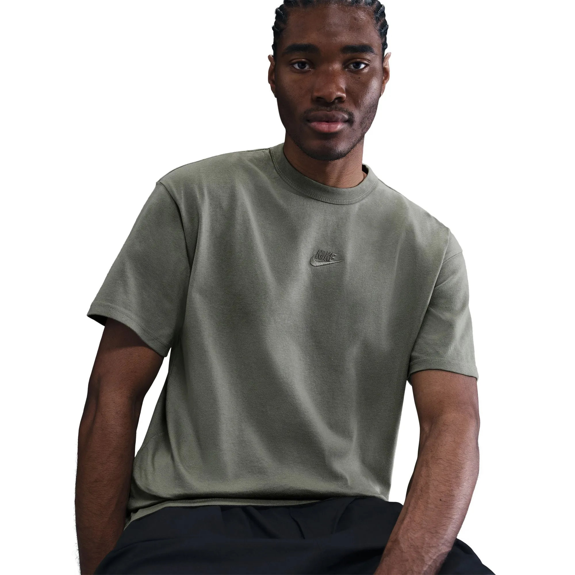 Nike Sportswear Premium Essentials Men's T-Shirt Color: Light Army Style: DO7392-320
