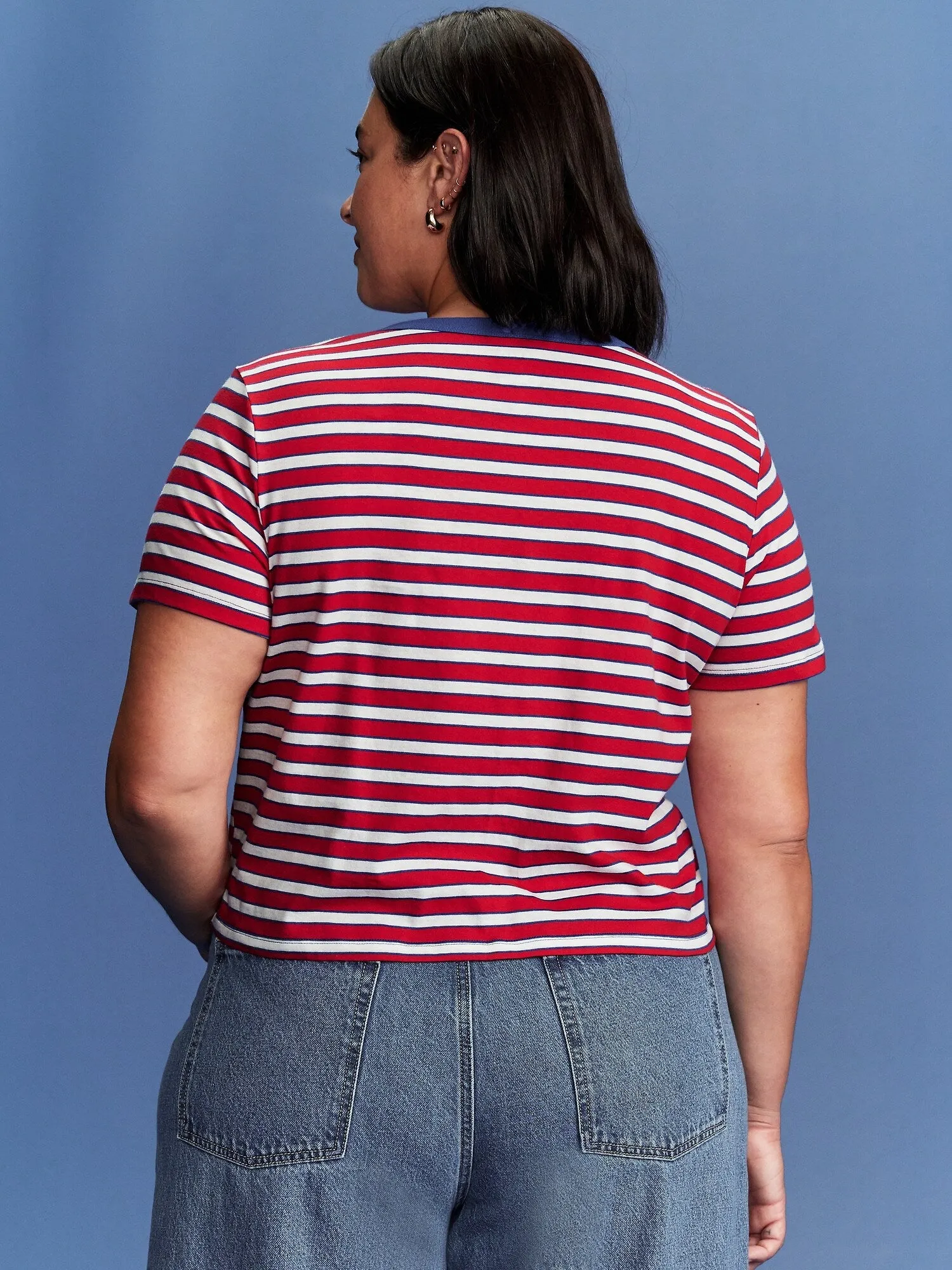 Old Navy x Disney Minnie Mouse Cropped T-Shirt