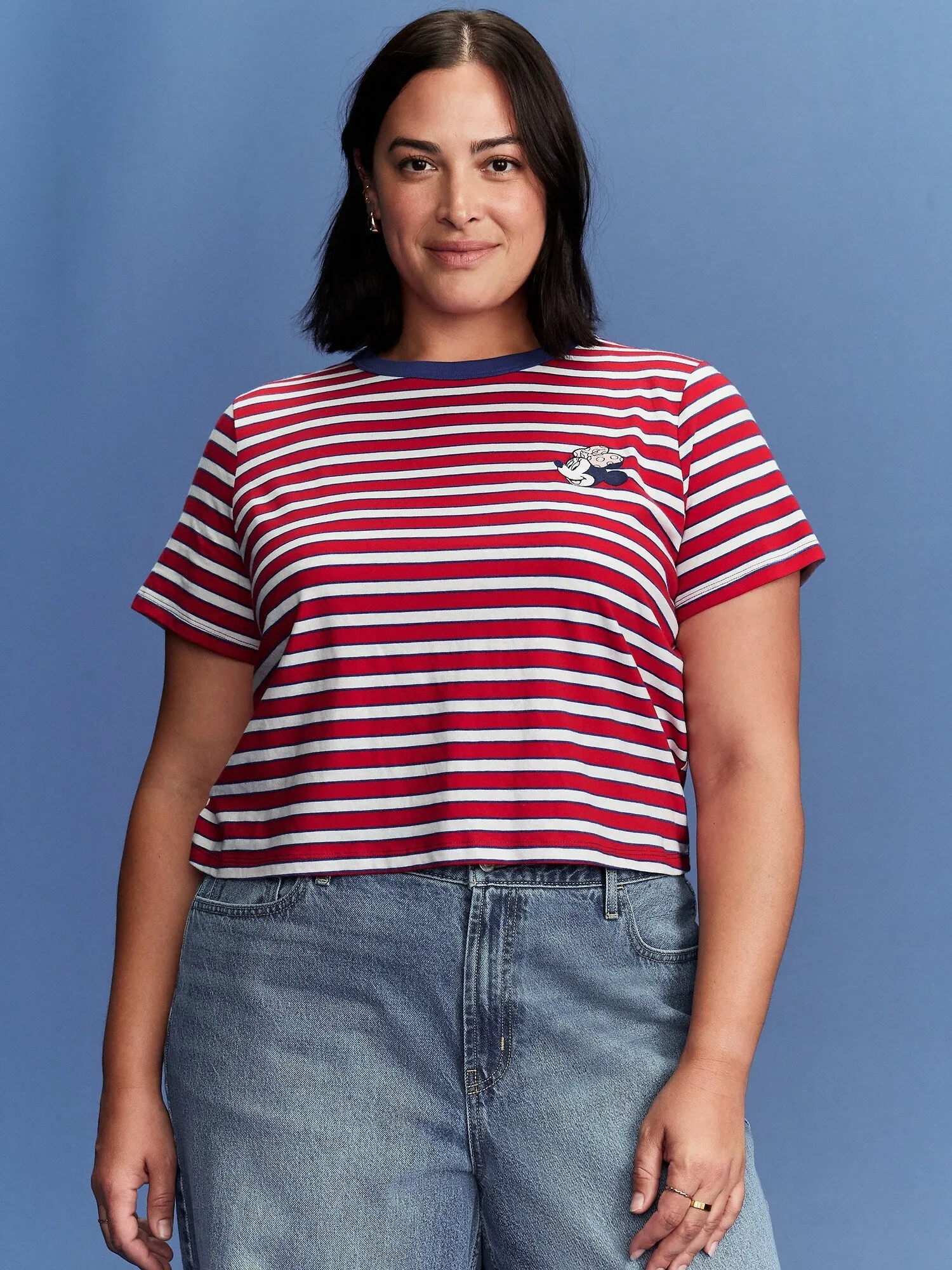 Old Navy x Disney Minnie Mouse Cropped T-Shirt