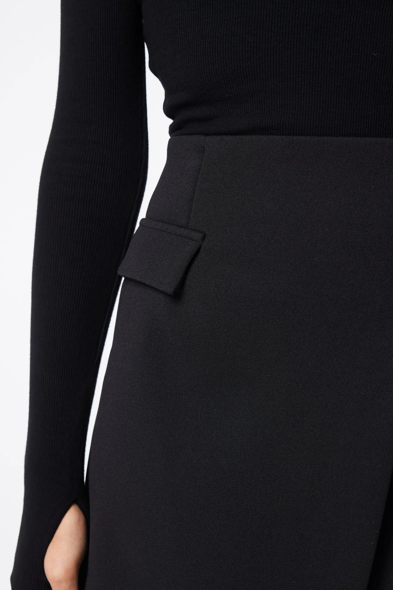 2025 FASHION TRENDS FOR WOMEN ON MY WAY MINI SKIRT - BLACK - MOSSMAN