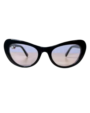 One Size | POMS Black Sunglasses