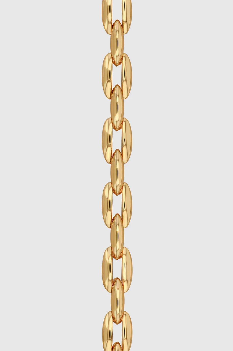 Oval Link Necklace - Gold -ANINE BING