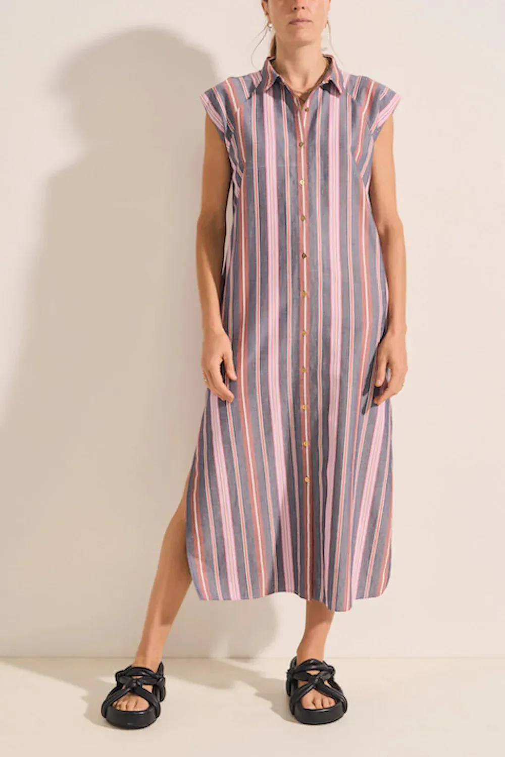 OVIDE DRESS - SIFNOS STRIPE - ILIO NEMA