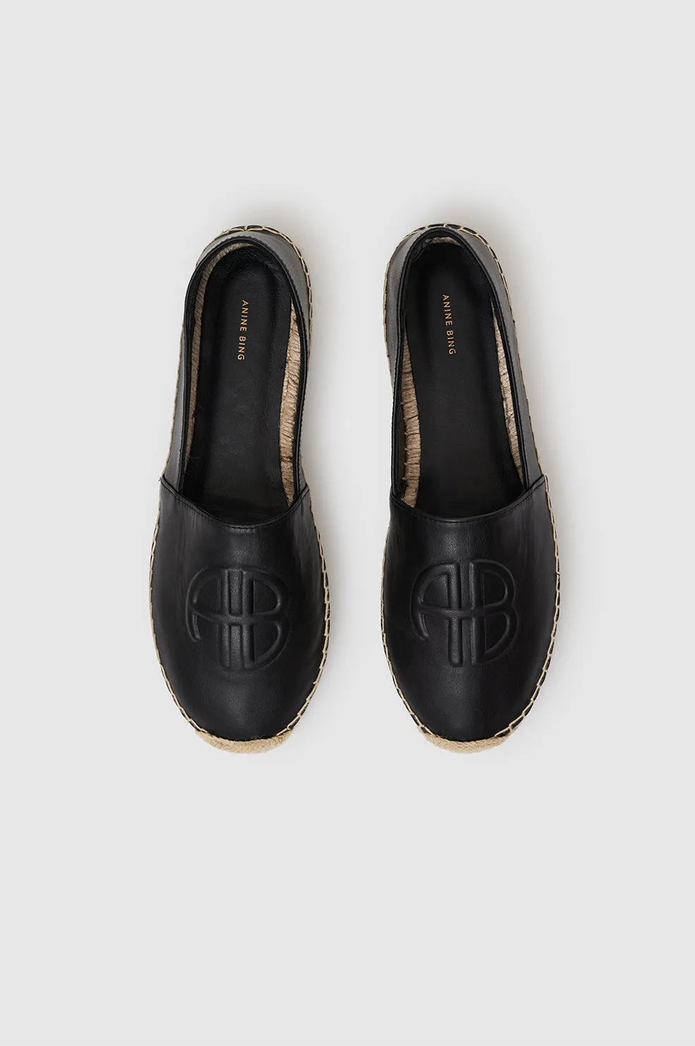 Paloma Espadrilles - Black -ANINE BING