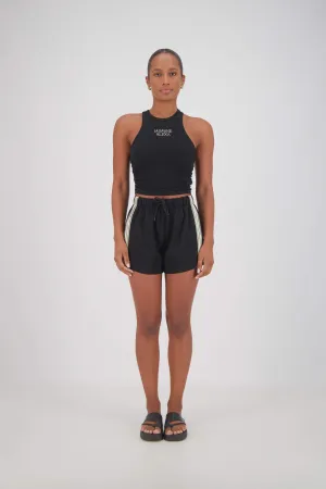 PANAREA SHORTS - BLACK - JASMINE ALEXA