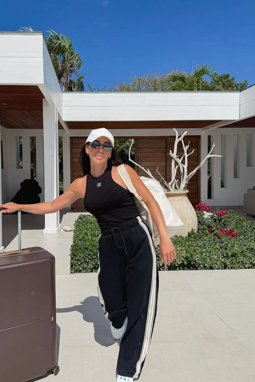 PANAREA TRACKPANT  - BLACK - JASMINE ALEXA