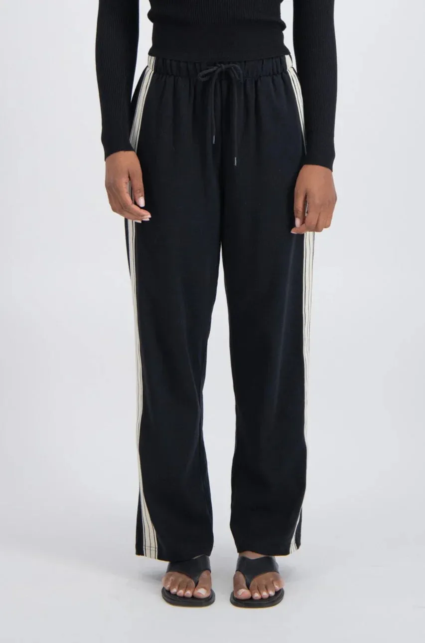 PANAREA TRACKPANT  - BLACK - JASMINE ALEXA