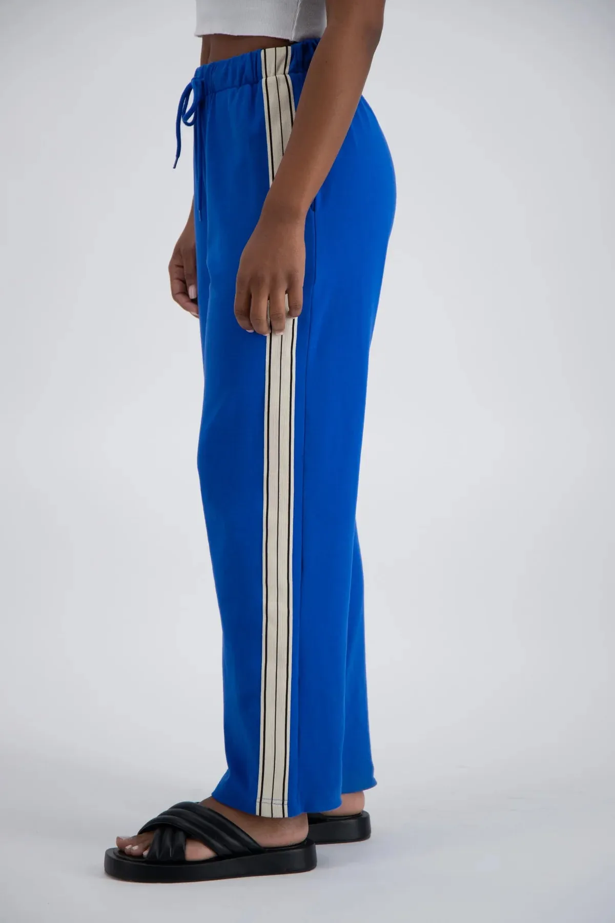 2025 FASHION TRENDS FOR WOMEN PANAREA TRACKPANT - COBALT BLUE  - JASMINE ALEXA