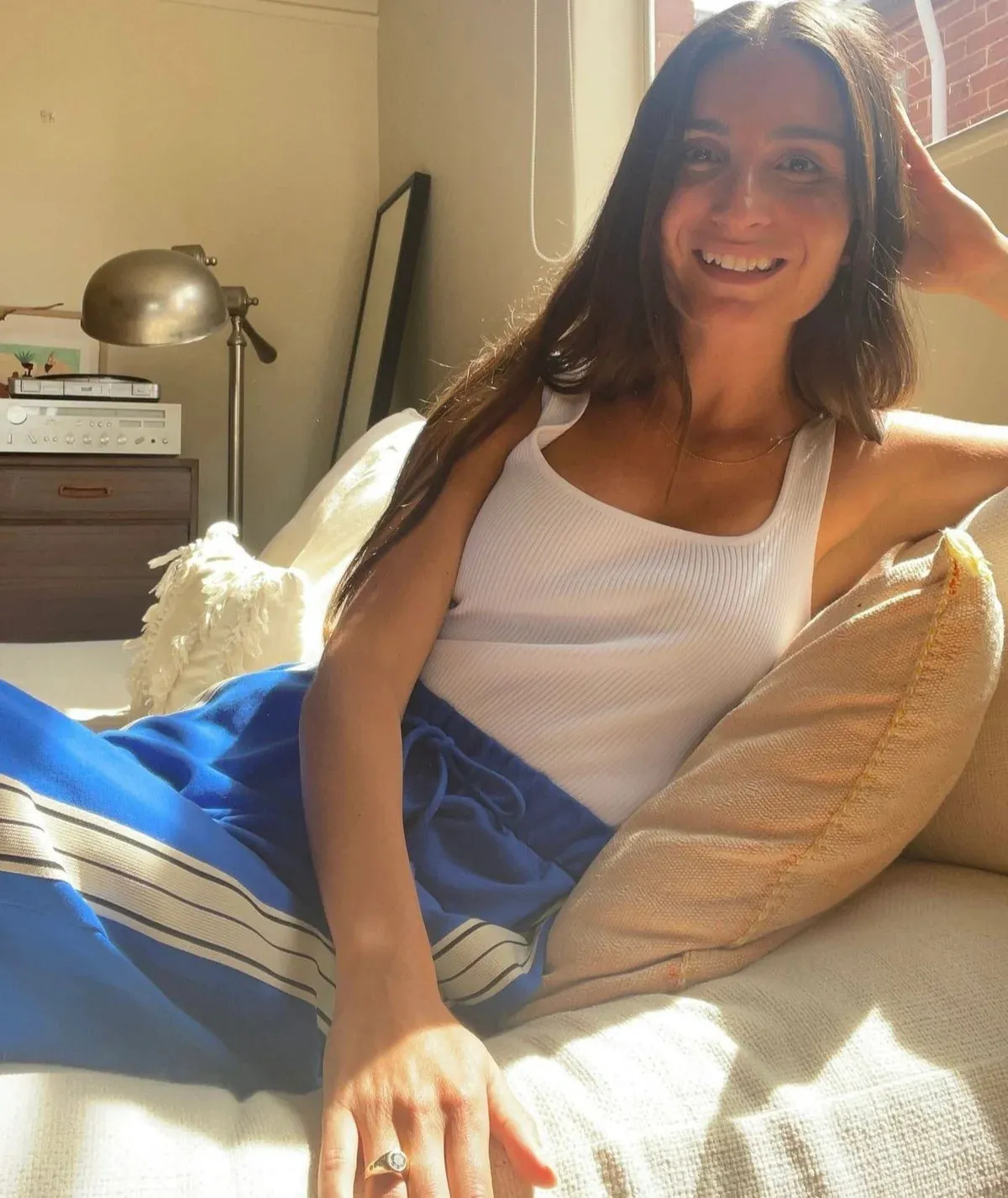 2025 FASHION TRENDS FOR WOMEN PANAREA TRACKPANT - COBALT BLUE  - JASMINE ALEXA
