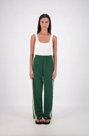 PANAREA TRACKPANT - FOREST GREEN - JASMINE ALEXA