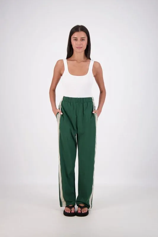PANAREA TRACKPANT - FOREST GREEN - JASMINE ALEXA