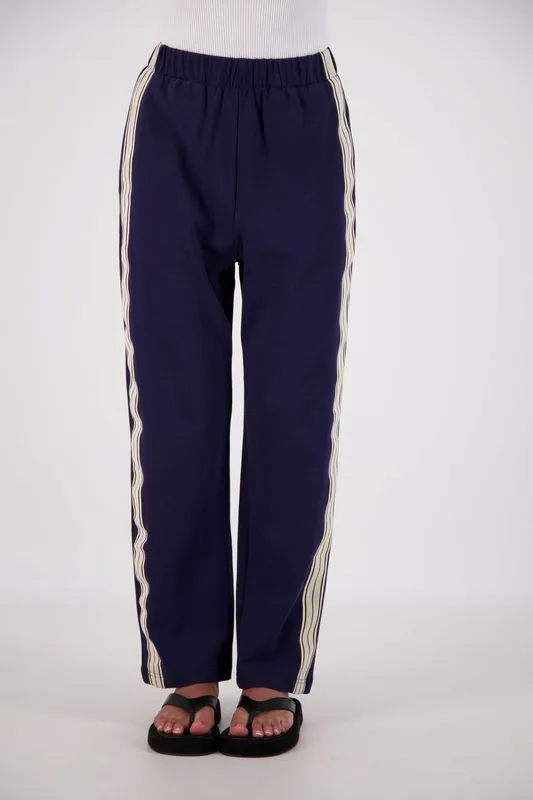 PANAREA TRACKPANT - NAVY - JASMINE ALEXA