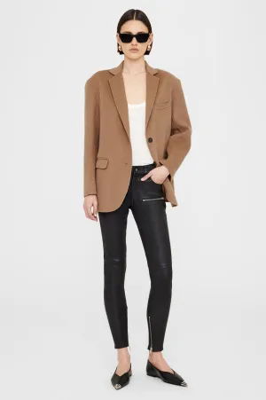 Quinn Blazer - Camel Cashmere Blend -ANINE BING