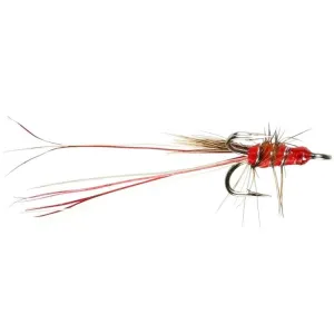 Red Francis Micro Treble Flies