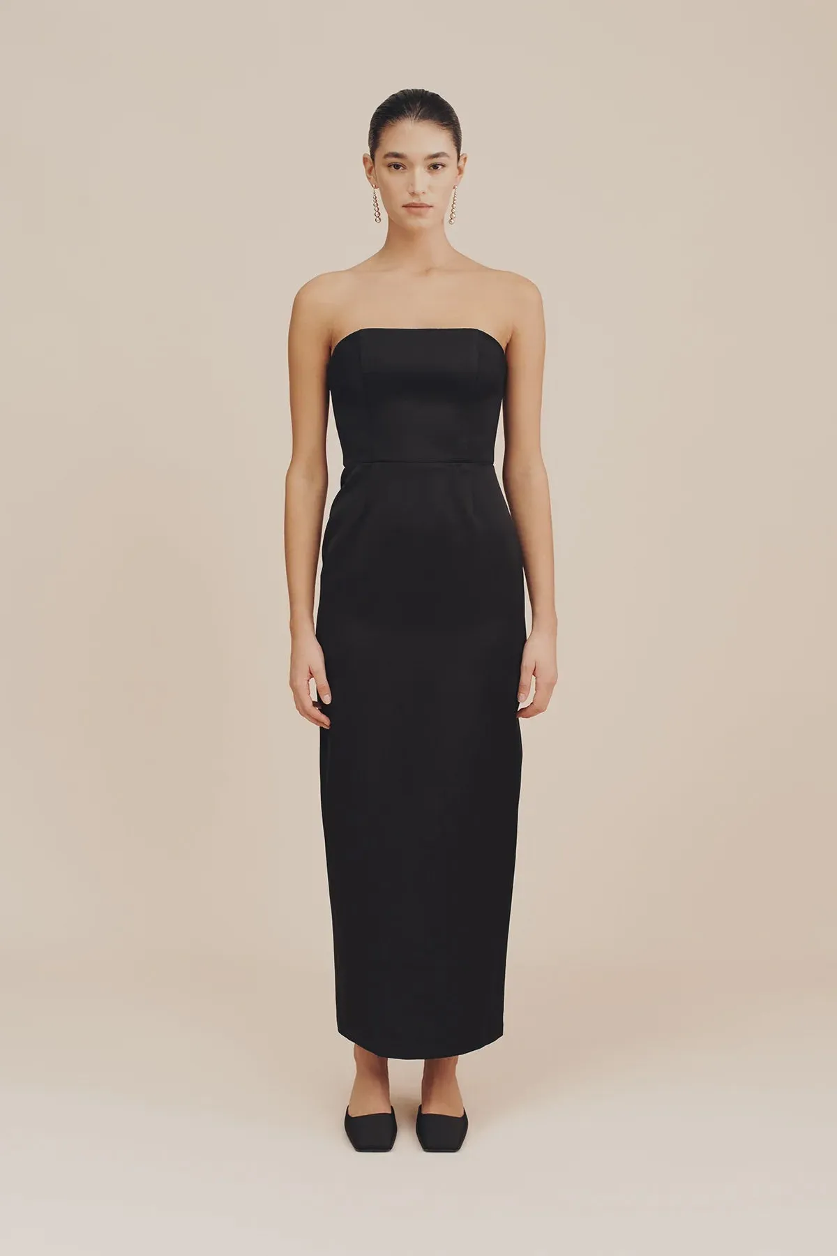 ROMEO DRESS - BLACK - POSSE