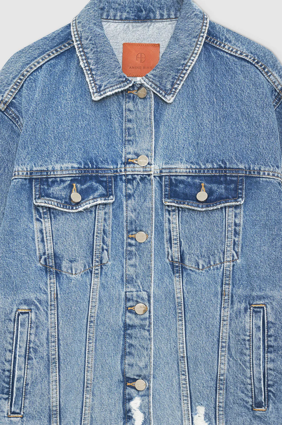 2025 Fashion Trends Rory Jacket - Vintage Blue -ANINE BING
