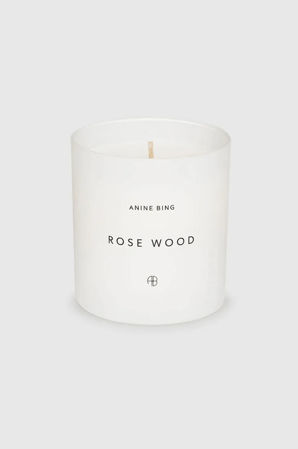 Rose Wood Candle - White -ANINE BING