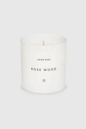 Rose Wood Candle - White -ANINE BING