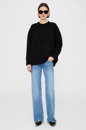 Rosie Sweater - Black -ANINE BING