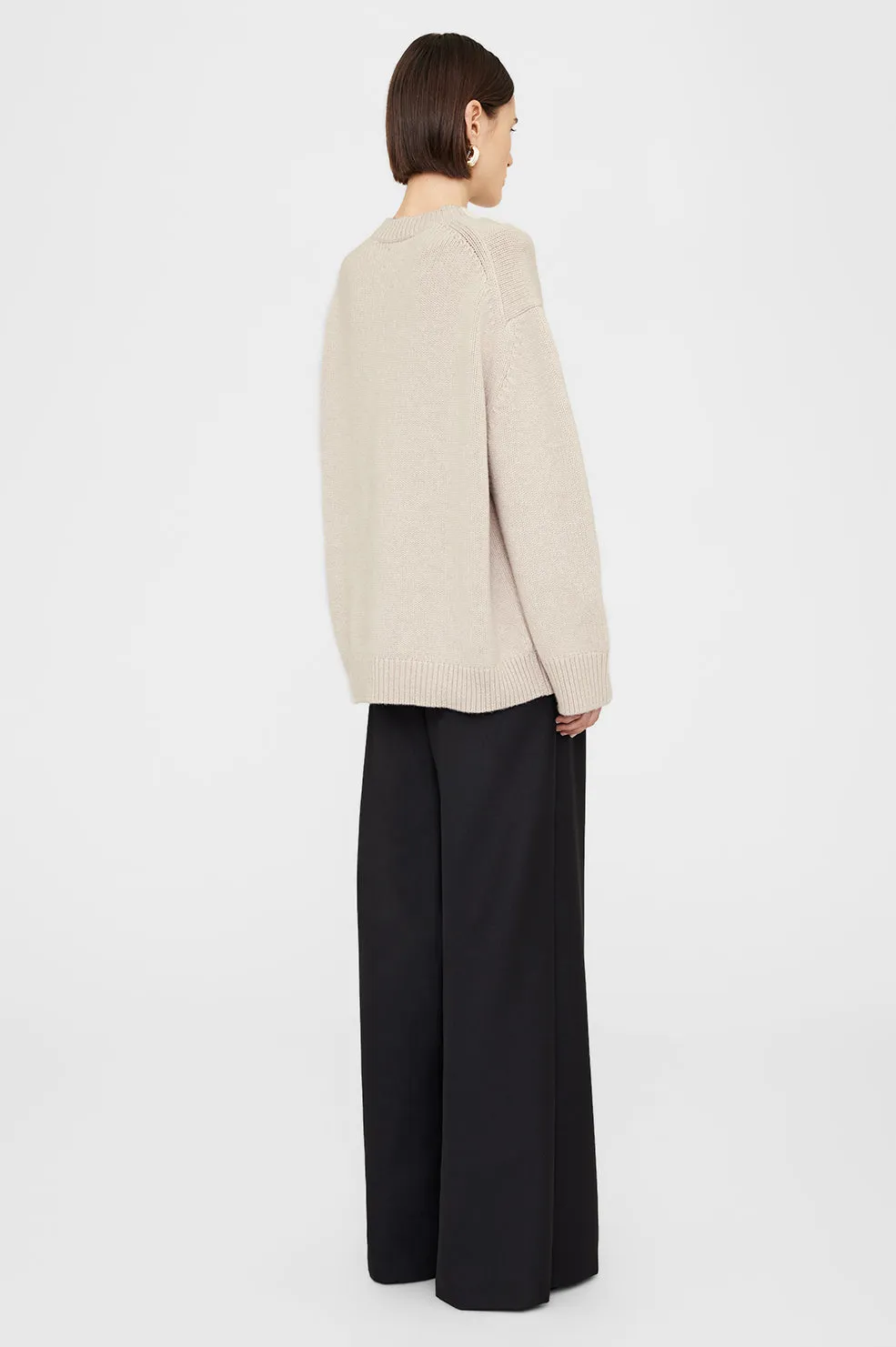 Rosie Sweater - Oatmeal -ANINE BING