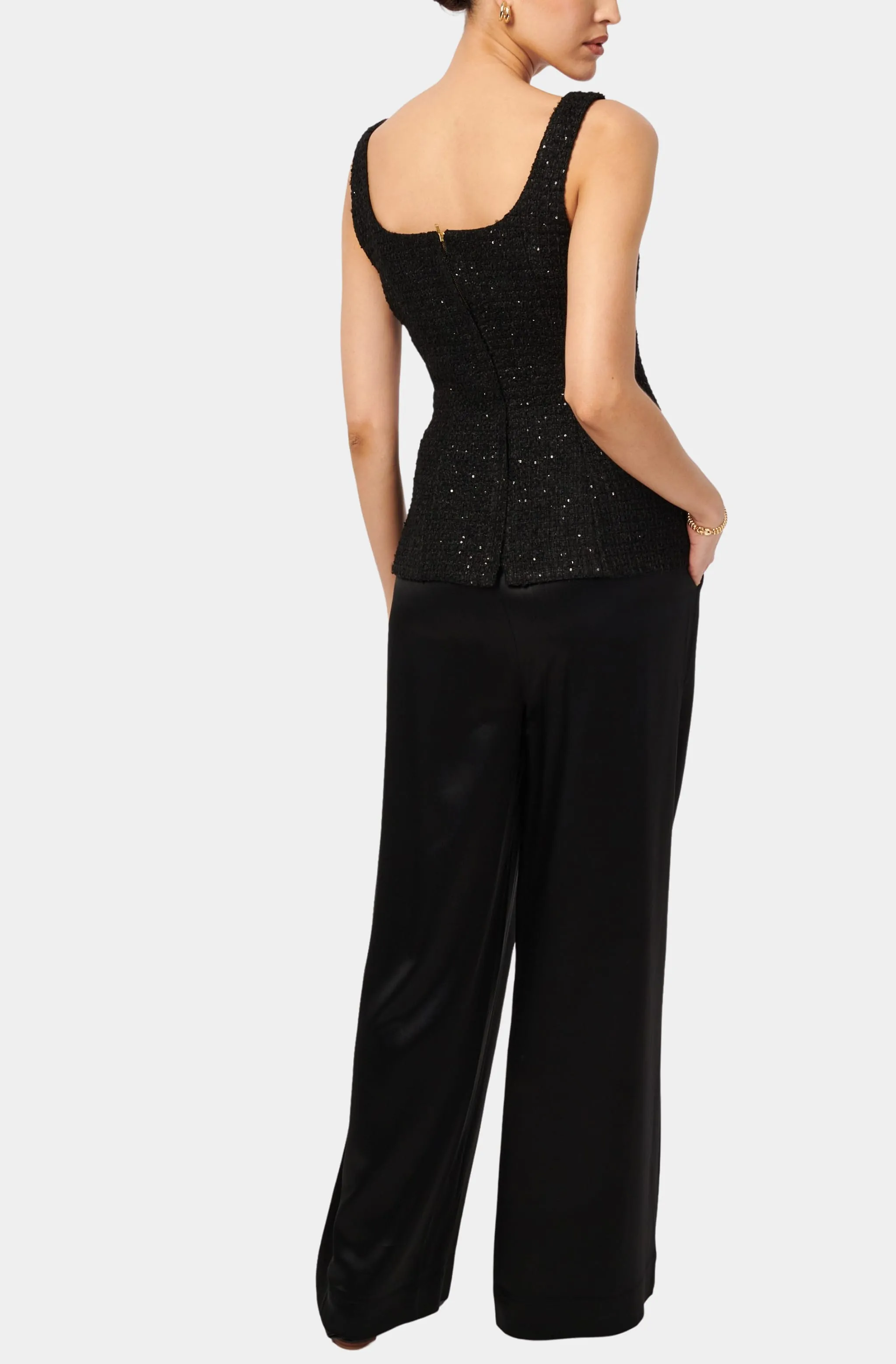 Rosita Tweed Top