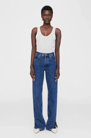Roy Jean 34" - Clean Indigo Denim -ANINE BING