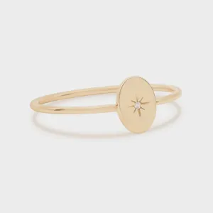 SHINE YOUR LIGHT RING - 14K SOLID GOLD - BY CHARLOTTE