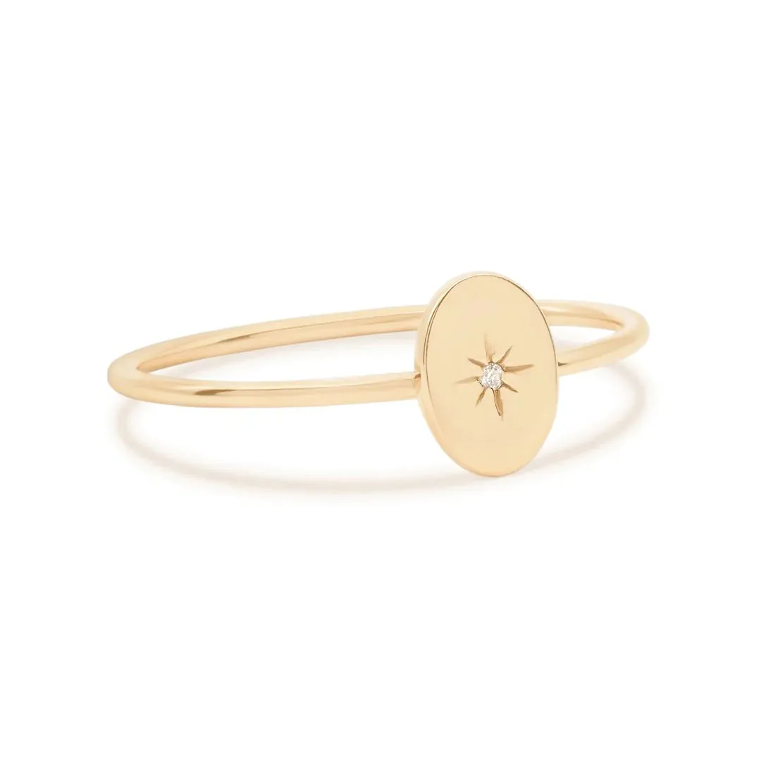 SHINE YOUR LIGHT RING - 14K SOLID GOLD - BY CHARLOTTE