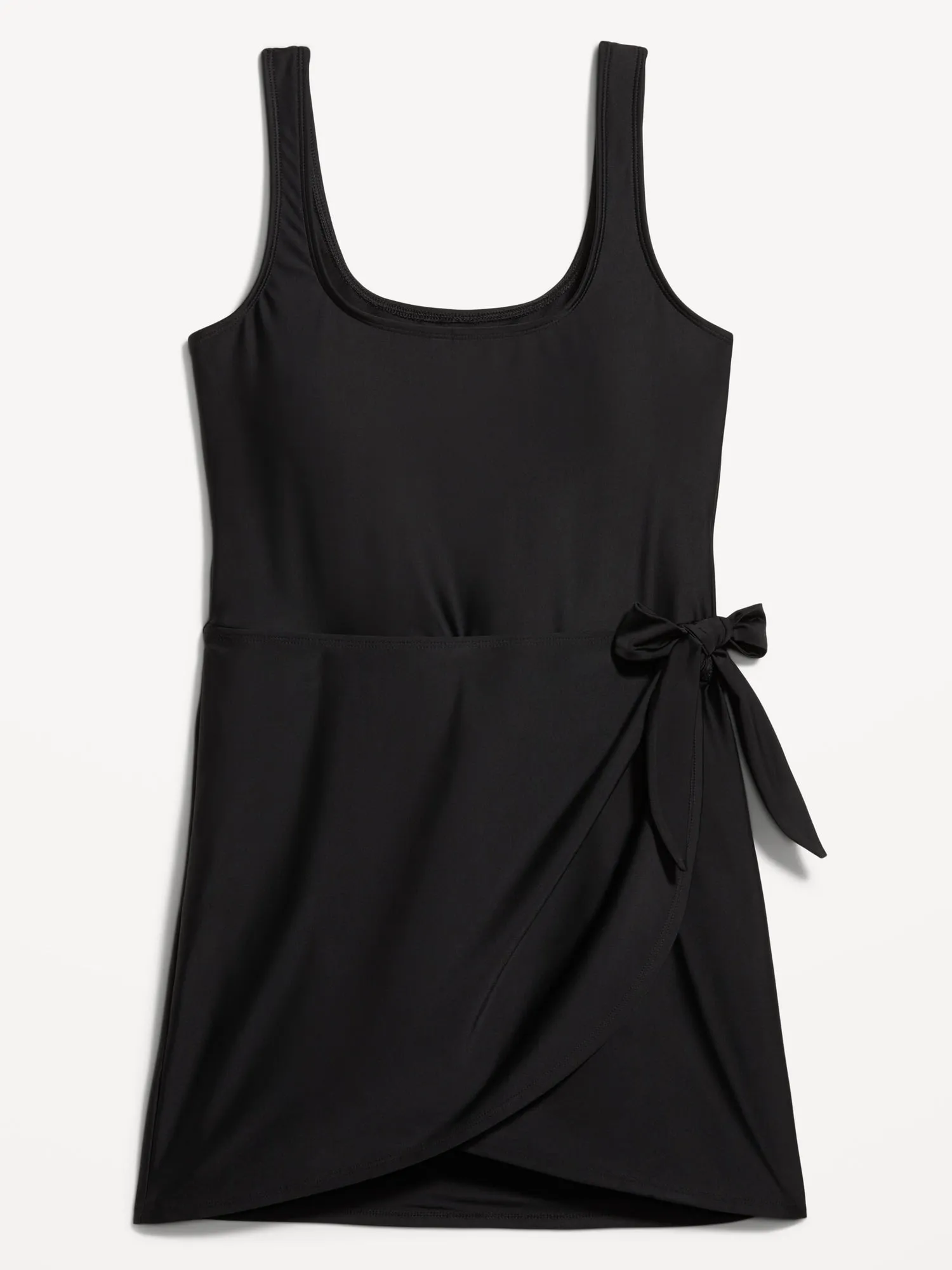 Side-Tie Swim Dress