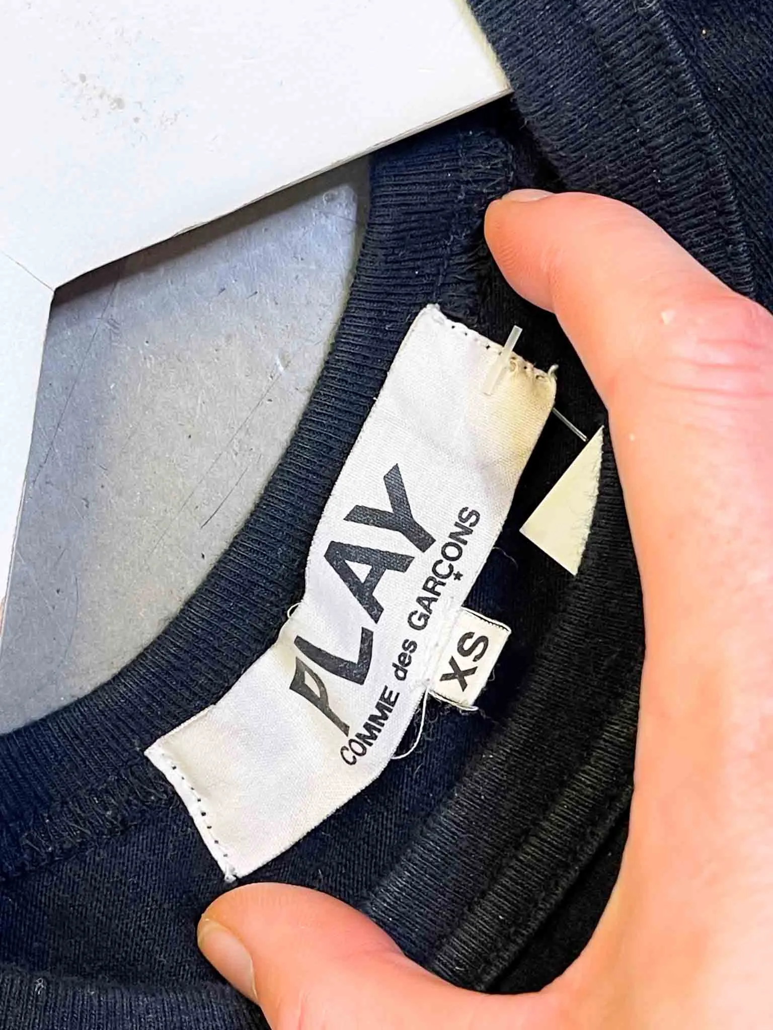 Size XS | Comme des Garçon PLAY T-shirt