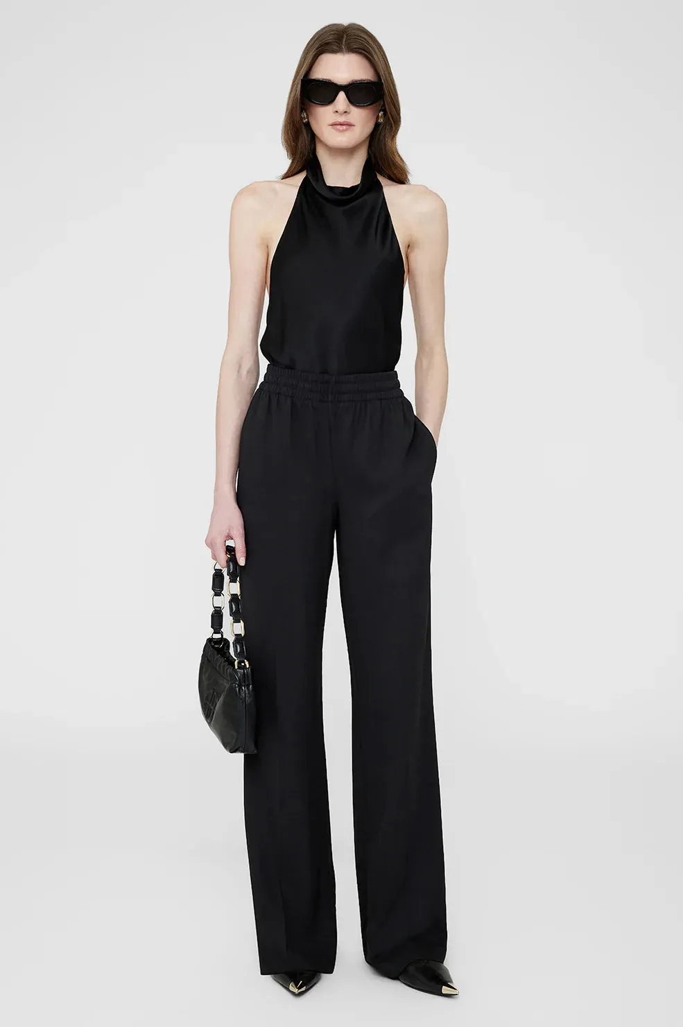 2025 FASHION TRENDS FOR WOMEN SOTO PANT - BLACK - ANINE BING