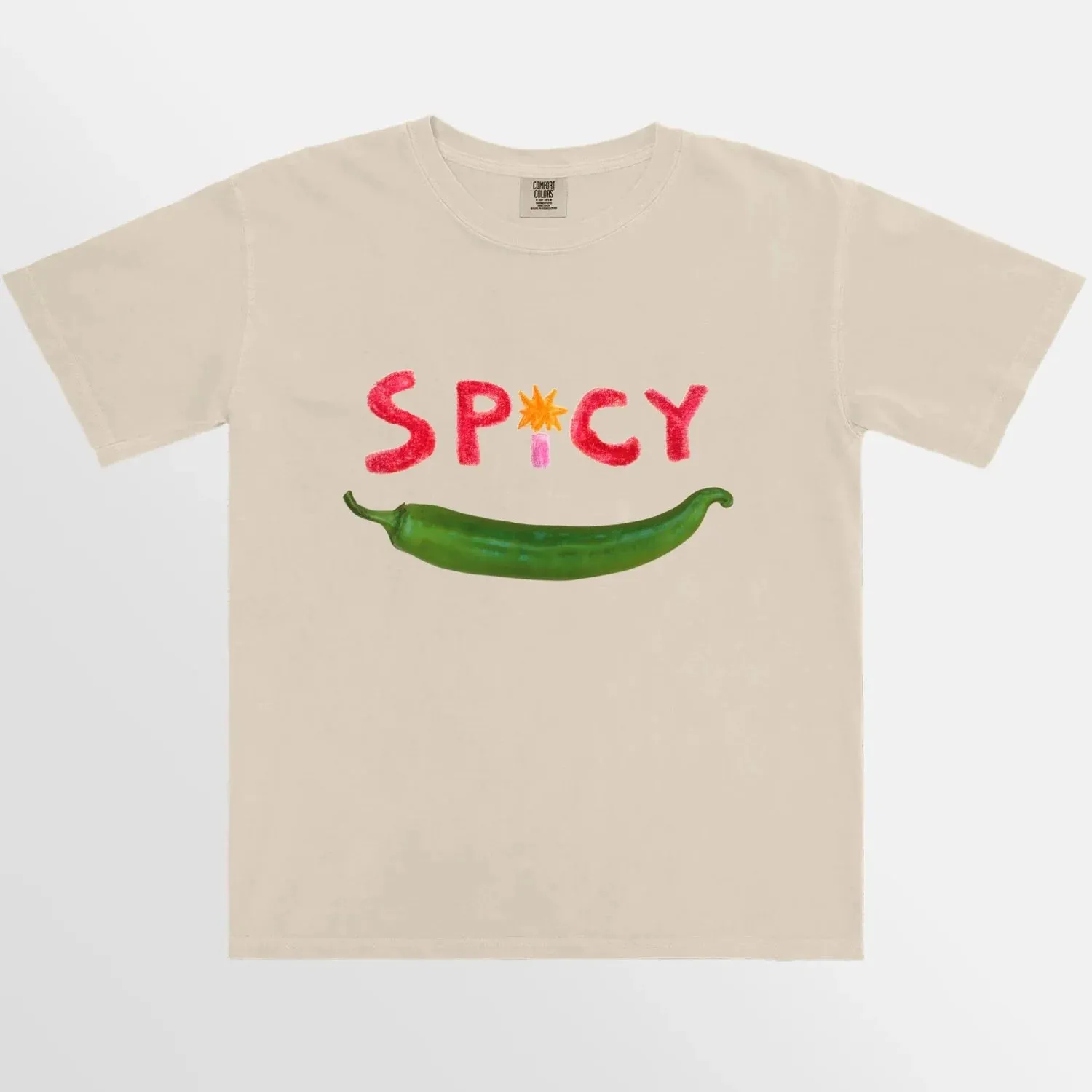 SPICY T-SHIRT - IVORY - MAKU