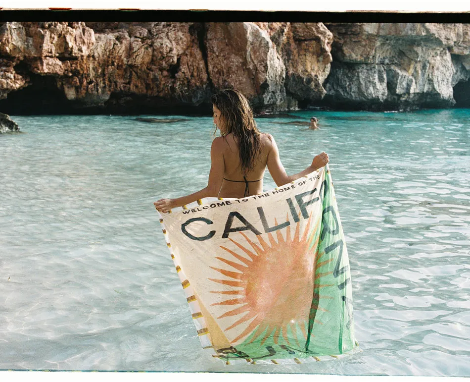 THE CALIFORNIA SUN - LARGE SARONG - ATLAS
