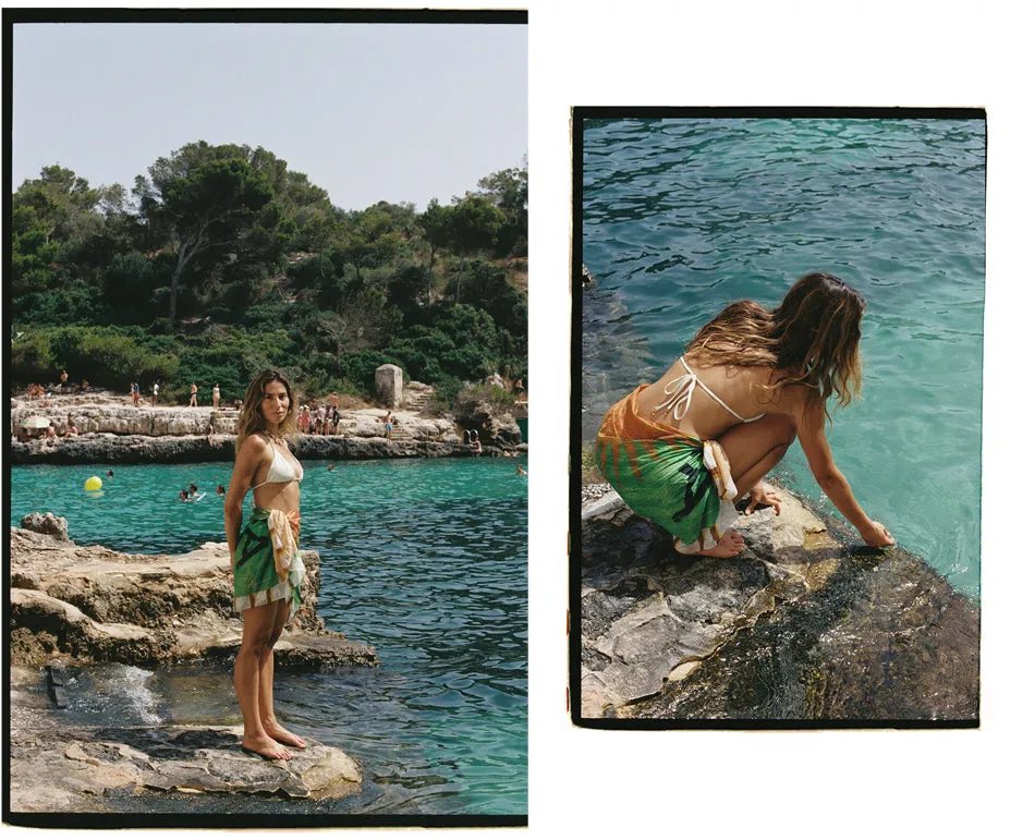 THE CALIFORNIA SUN - LARGE SARONG - ATLAS